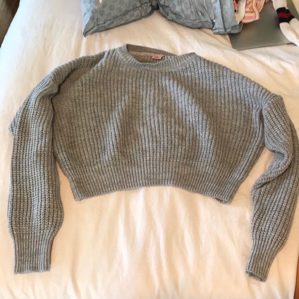 Grey Urban Outfitters sweater!